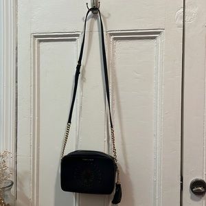 Michael Kors Black Ginny leather light up bag RARE